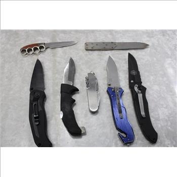 Jeep Knife And Others; 7 Pieces