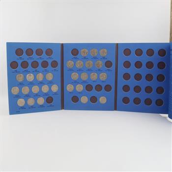 Jefferson Nickels Collection Booklet, 25+ Pieces