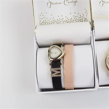 Jessica Carlyle Watch And Jewelry Sets; 2 Sets