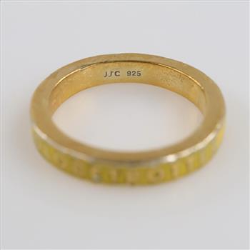 Jet Set Candy Vermeil Globetrotter Ring