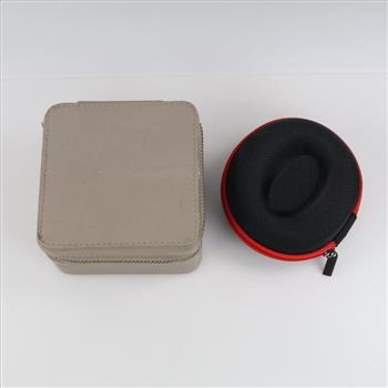 Jewelry And Watch Zipper Cases, 2 Pieces