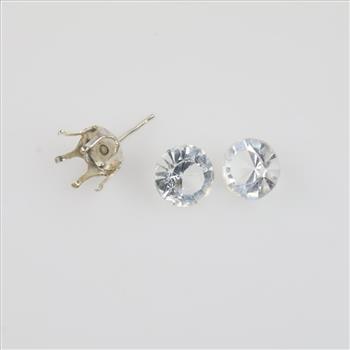 Jewelry Craft Stones With Fashion Earring, 3 Pieces