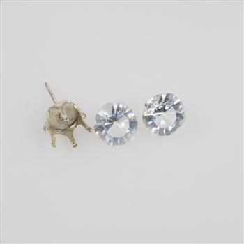 Jewelry Craft Stones With Fashion Earring, 3 Pieces