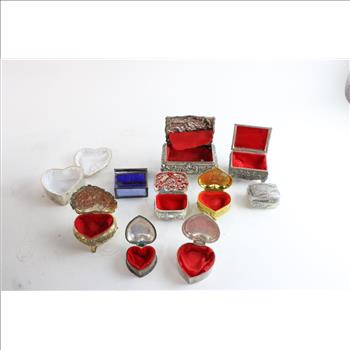 Jewlery Box Lot, 5+ Pieces
