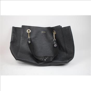 Jimmy Choo Black Leather Handbag