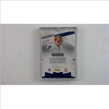 Jimmy Clausen Signed Jersey Piece