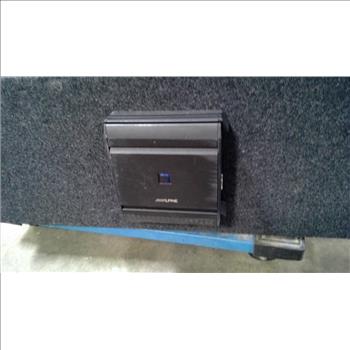 JL Audio, Slot-ported Basswedge And ALPINE Amplifier