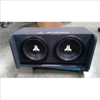 JL Audio, Slot-ported Basswedge And ALPINE Amplifier