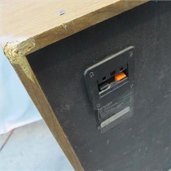 JL Audio Slot-Ported Basswedge Speaker & Technics 3 Way Speaker System