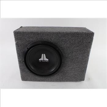 JL Audio Subwoofer With Kenwood Amp