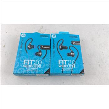 JLab Fit 2.0 Wireless Sport Earbuds 2 Pieces