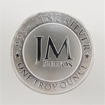 JM Bullion Fine Silver One Troy Oz. Round