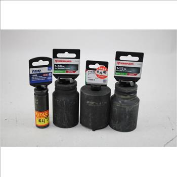 JobSmart, Performance Tool, TEQ, Power Torque Impact Sockets, 8 Pieces