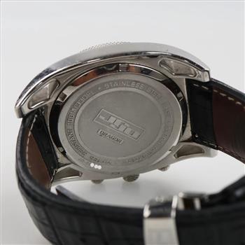 Joe Rodeo 0.80ct Diamond Bezel Dragon Chronograph Watch