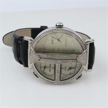 Joe Rodeo Diamond 3 Time Zones Watch Property Room