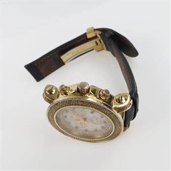 Joe Rodeo Diamond Accent MOP Junior Watch-Evaluated By Our Certified Gemologist-AGS/GIA