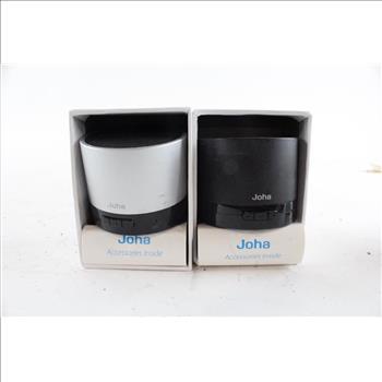 Joha Bluetooth Speakers, 2 Pieces