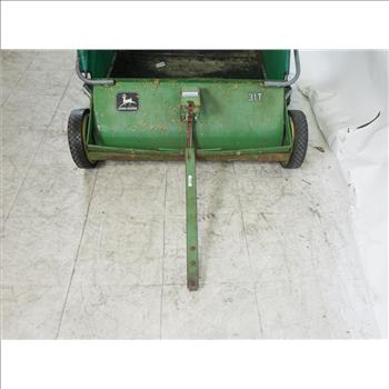 John Deere Lawn Sweeper