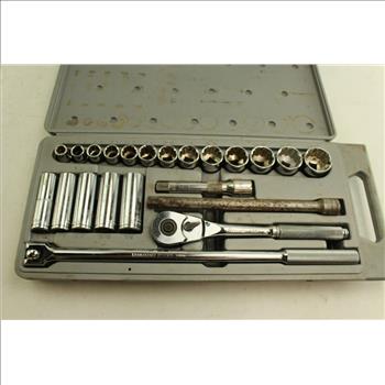 John Deere Socket Set & Allied Tool Set; 2 Pieces