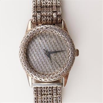 John Hardy Sterling Silver Woven Style Watch