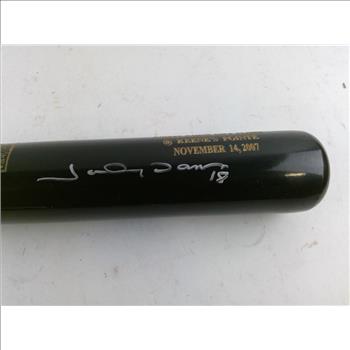 Johnny Damon Signed Baseball Bat