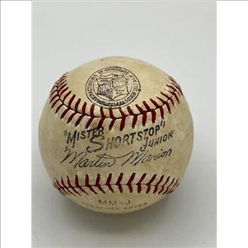 Johnny Podres Autographed Baseball