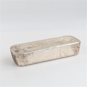 Johnson Matthey Fine Silver 100 Oz Bar