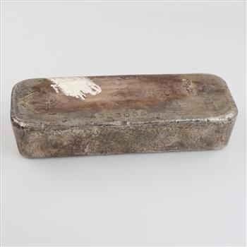Johnson Matthey Fine Silver 100 Troy Oz Bar