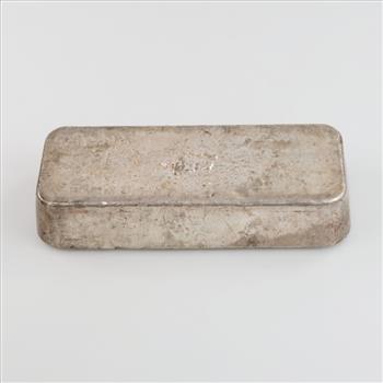 Johnson Matthey Fine Silver 100 Troy Oz Bar
