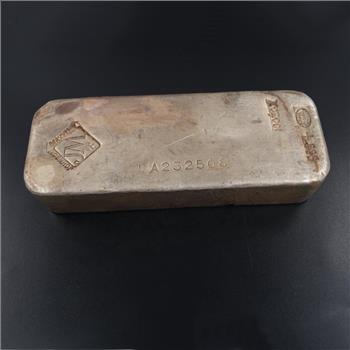 Johnson Matthey Fine Silver 100oz Bar