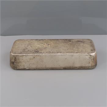 Johnson Matthey Fine Silver 100oz Bar