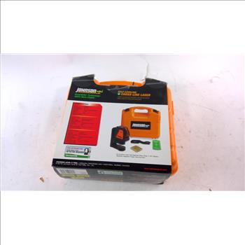 Johnson Self-leveling Cross-line Laser