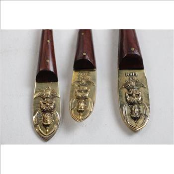 Johny's Gems Bronze Flatware In Case