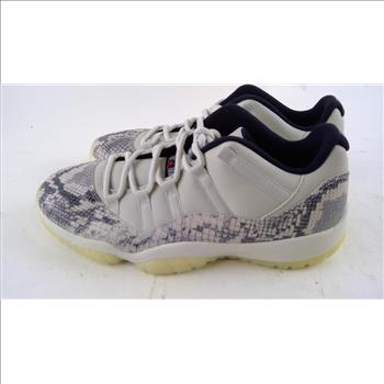Jordan 11 Retro Low Snake Light Bone Mens Shoes Size 13