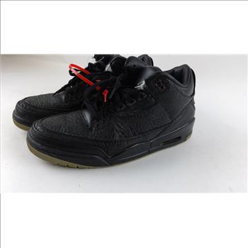 Jordan 3 Retro Black Flip Men's Shoes Size 10.5