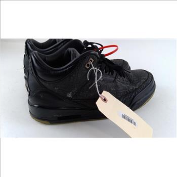 Jordan 3 Retro Black Flip Men's Shoes Size 10.5