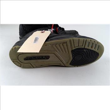 Jordan 3 Retro Black Flip Men's Shoes Size 10.5