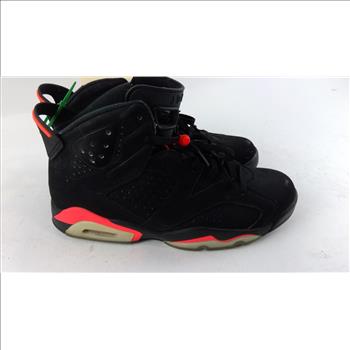 Jordan 6 Retro Infrared Black Mens Shoes Size 10