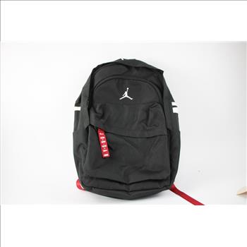 Jordan Black/red/white Backpack