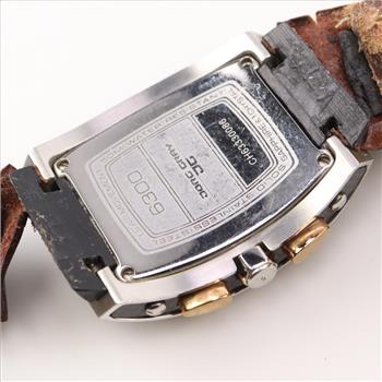 Jorg Gray Black Dial Stainless Steel Watch