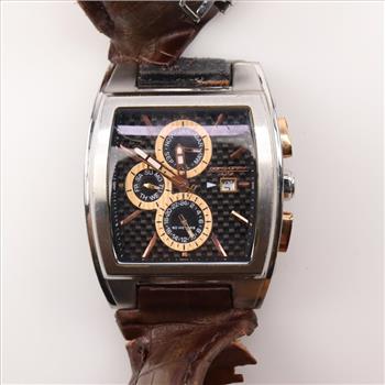 Jorg Gray Black Dial Stainless Steel Watch