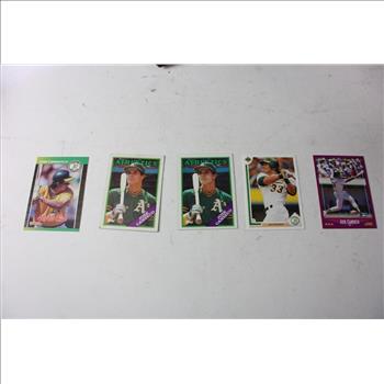 Jose Canseco Trading Card Lot