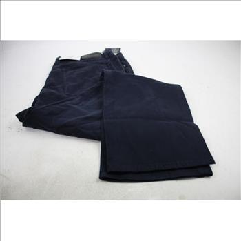 Joseph Abboud Sateen Twill Navy Pants, 32x30