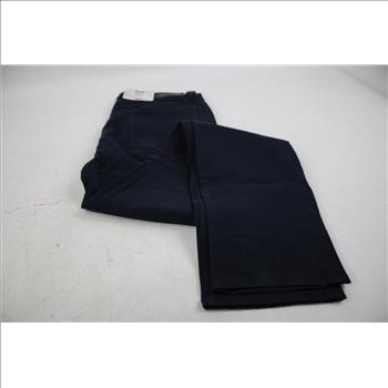 Joseph Abboud Sateen Twill Navy Pants, 32x34