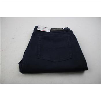Joseph Abboud Sateen Twill Navy Pants, 32x34