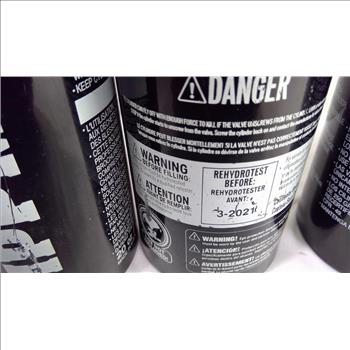 JT 20oz CO2 Tanks Canisters, CO2 Not Included 6 Pieces