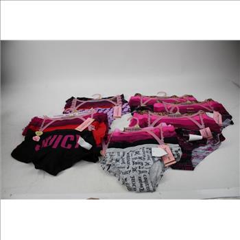 Juicy Couture Women's Underware M & L 30 Pieces