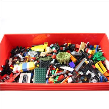 Jumbo Lego Toy With Lego Pieces