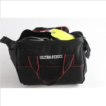 Jumper Cables And Mag-Lite Flashlight, 2 Pieces