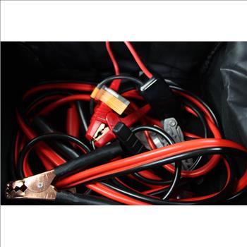 Jumper Cables, Flashlight, Tire Iron & More 5 Pieces